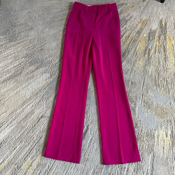 BABATON pink fuchsia Publish High Rise Bootcut Dress Pants trousers 82767 size 0 - Picture 2 of 9